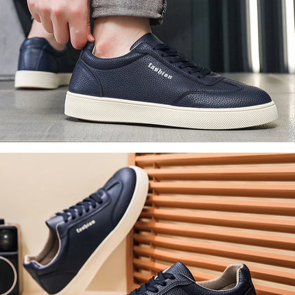 Casual Shoes Loafers British Leather Sneakers Flats Shoes Classic Men Leather Shoes Spring Summer New Trendy Designer Loafers