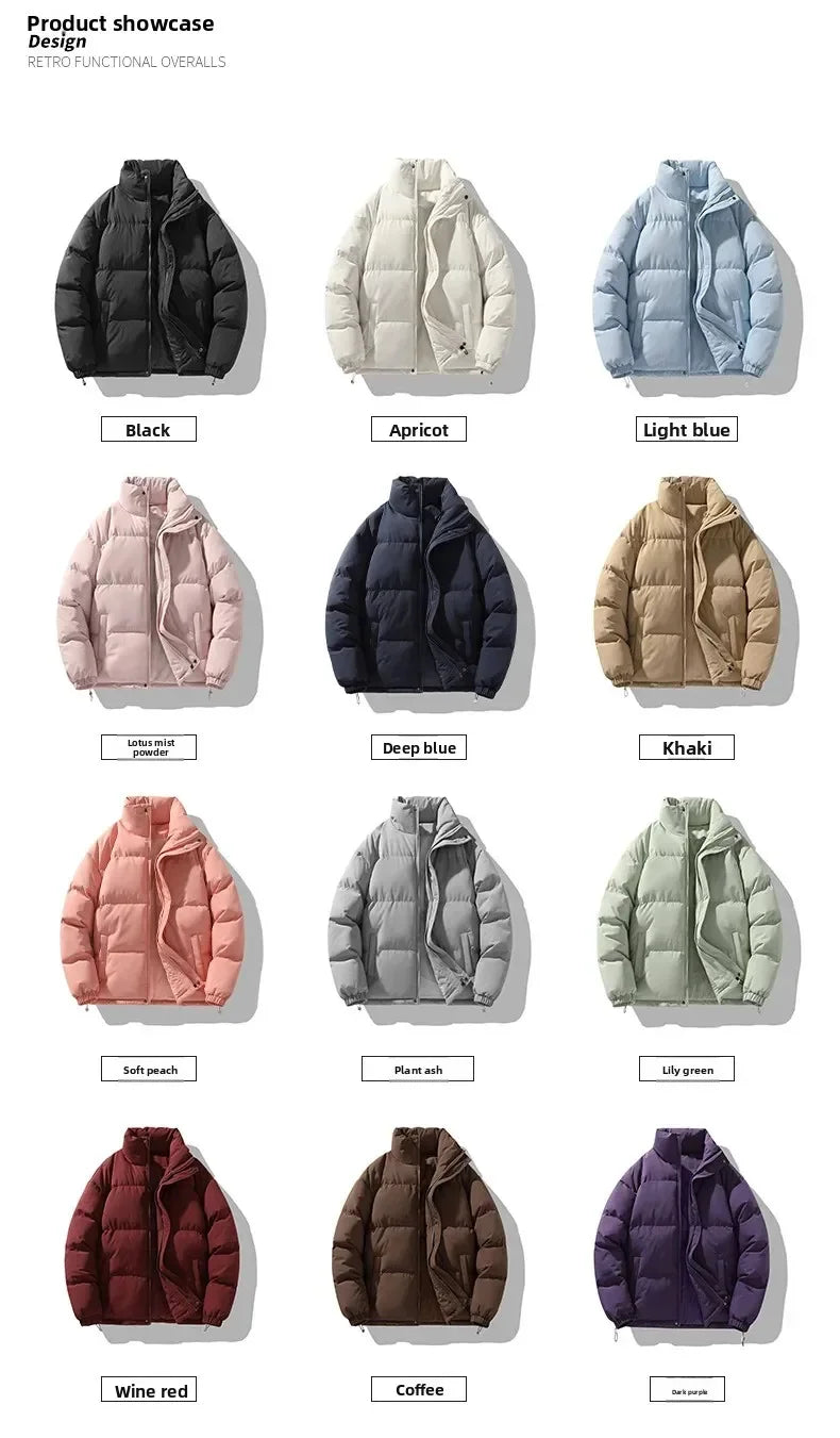 New 2025 Winter National Standard Men's down Jacket Thickened Short Fashionable Outerwear Durable Summer Thin Material