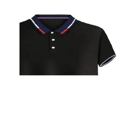 Men's short sleeve top daily casual short sleeve T-shirt with lapel casual short sleeve men's casual T-shirt
