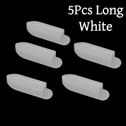Transparent Plastic Cuticle Nipper Protective Cover Anti-Scratch Dustproof Storage Sleeve Nail Tool Tip Guard Cap