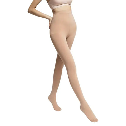 Collant a compressione medica 15-20 MmHg Calze di supporto graduate per infermieri Stecche per tibia Volo Viaggi Vene varicose
