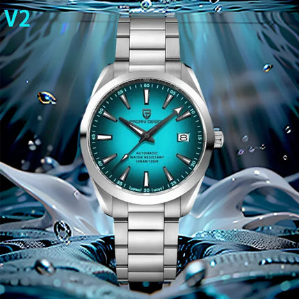 PAGANI DESIGN 2026 Sky Blue 40MM A150 Orologio Meccanico Automatico in Acciaio Inossidabile Impermeabile con Vetro Zaffiro per Uomo