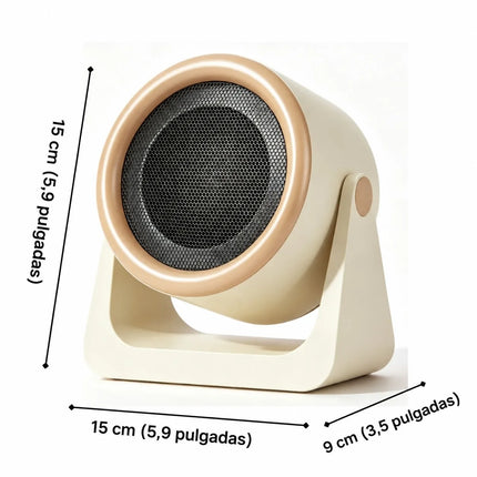 Low Consumption Portable Electric Heater with Adjustable Angle and Silent Operation, Mini Tabletop Stove for Office and Bedroom