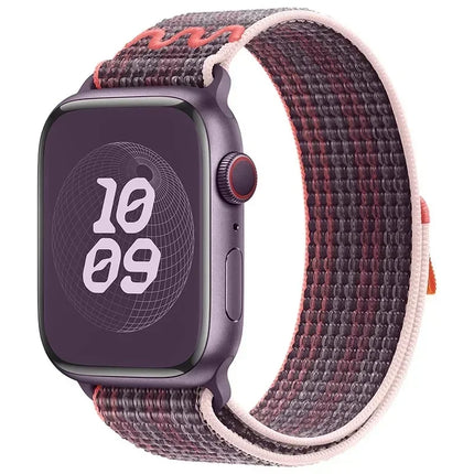 Cinturino in nylon per Apple Watch Ultra 3 49mm, bracciale iWatch 11 10 9 8 7 6 5 4 SE Sport NUOVO Design 42-46mm 45mm 44mm 41mm