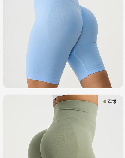 Yoga Shorts For Women 2026 Summer Fitness Women's Sports Cycling Running Shorts Leggings Sportswear Woman Gym Yoga Clothes