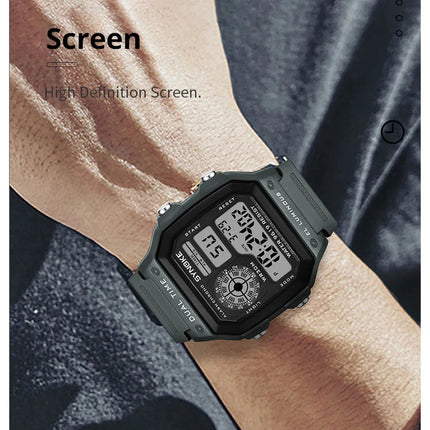 SYNOKE Military Digital Watches Men Sports cronografo luminoso impermeabile maschile orologi da polso elettronici Relogio Masculino platinumshop