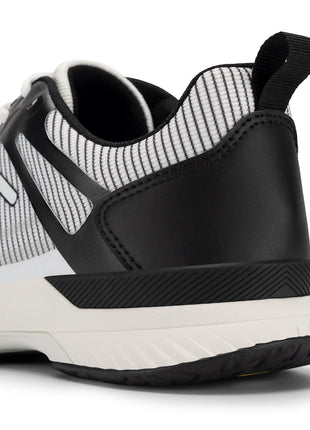 FitVille Scarpe da pickleball larghe da uomo Scarpe da tennis Scarpe da tennis da cancha intera con supporto per l'arco plantare Scarpe sportive leggere antiscivolo
