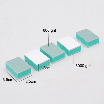 10/20/50 Pcs/bag Nail Buffer File Block Double Sided Nail Art Tool UV Gel Polisher Mini Polishing Care Salon Pedicure Manicure