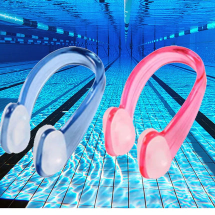 Clip Nasale per Nuoto, Accessori per Allenamento, Attrezzatura Subacquea, Previene la Congestione Nasale e il Rischio di Soffocamento Subacqueo
