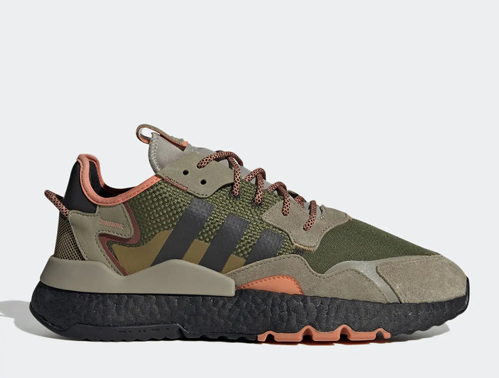 Adidas Originals Nite Jogger Unisex Running Shoes GY0018 PlatiNum