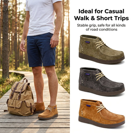 Stivali da Uomo in Pelle Premium Cuciti a Mano, Eleganti Scarpe Mocassino, Stivali Chelsea, Botas Para Hombre, Stivali Chukka