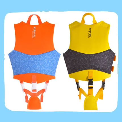 Giubbotto di salvataggio in neoprene per bambini, giubbotto di salvataggio galleggiante per ragazzi e ragazze, gilet da surf, galleggiamento alla deriva, aiuto per il nuoto