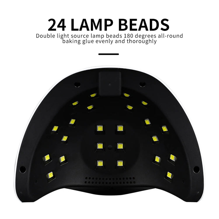 LIMEGIRL Professional Nail UV Lamp Manicure Nail Dryer Lamp LED for UV Gel Polish Drying LED UV Gel Nail Machine Smart Sensor USB Plug