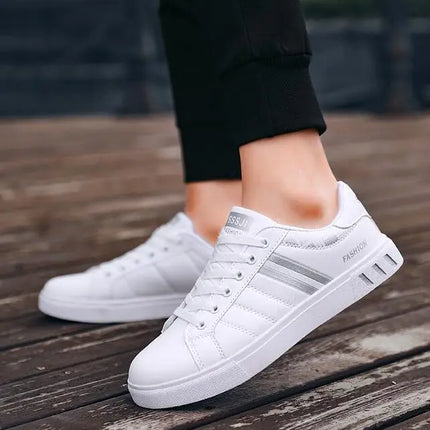 Sneakers Men Shoes Men Vulcanized Cheap Flat Comfortable Spring Autumn Fashion White Casual Sneakers Men's Shoes Chaussure
