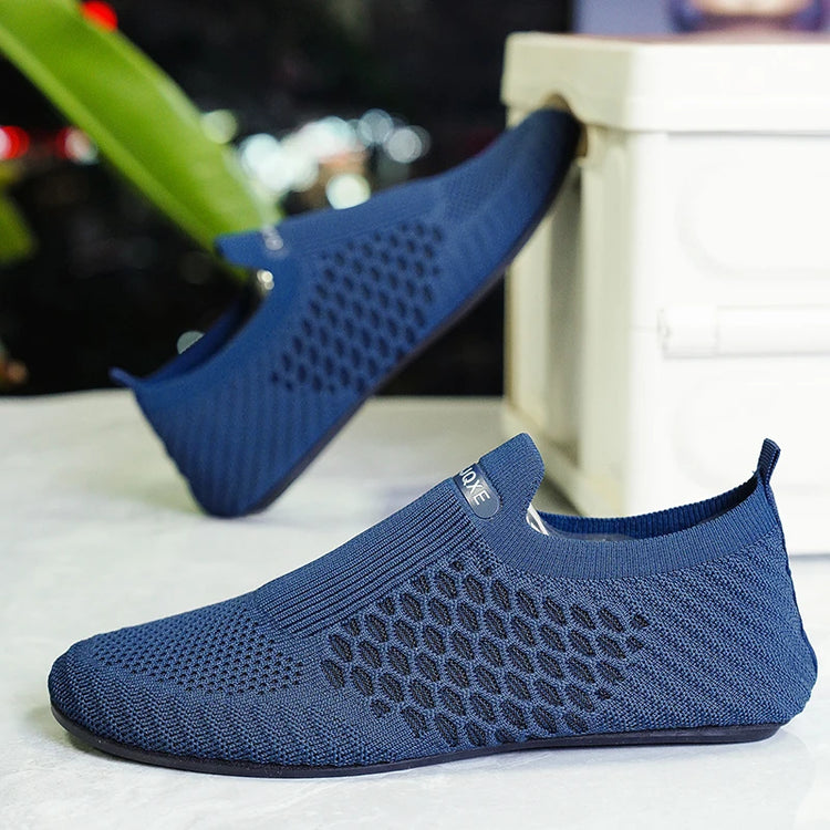 YRZL Mocassini da uomo Mocassini da guida Fondo sottile Scarpe basse da passeggio Mocassini casual antiscivolo traspiranti Scarpe estive da uomo