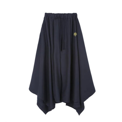 Nuovi pantaloni da uomo a gamba larga ricamati pantaloni Harajuku oversize larghi casual samurai pantaloni lanterna tradizionali retrò giapponesi da uomo