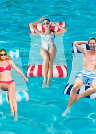 Amaca gonfiabile per piscina galleggiante Amaca per adulti Amaca per acqua per adulti 4 in 1, sella, deriva, lettino, galleggianti Zattere Piscina Lago Spiaggia