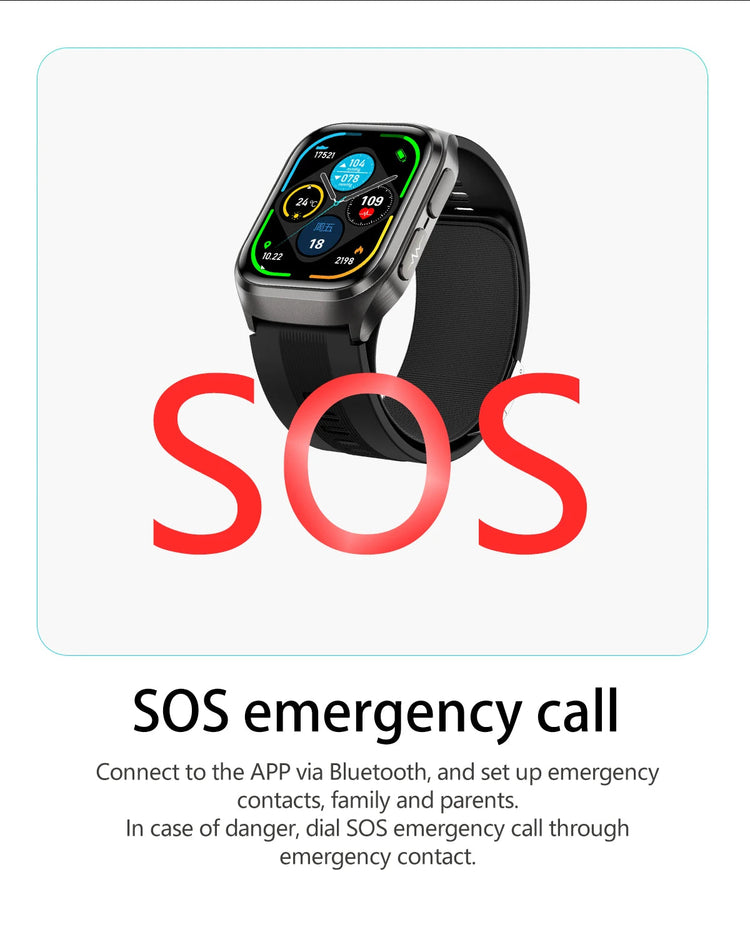 2026 Nuovo aggiornamento AI diagnostico Airbag pressione sanguigna precisa salute SmartWatch acido urico ECG lipidi nel sangue Smartwatch uomo donna platinumshop