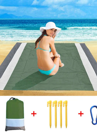 2022 telo mare oversize tappetino senza sabbia spiaggia antivento impermeabile coperte da Picnic tap