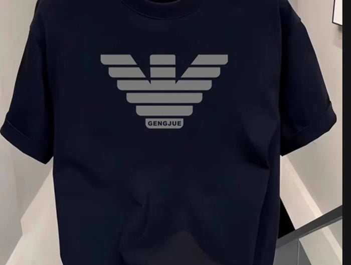 Streetwear Fashion Trend, Classic Logo, Casual T-shirt, Luxury Brand, Top for Men and Women