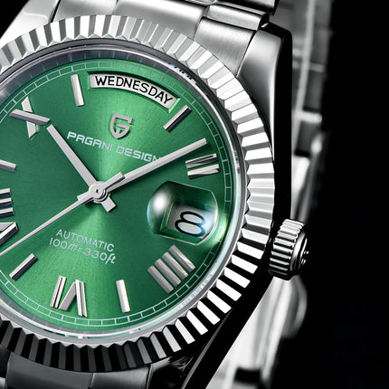 PAGANI DESIGN DD36 Oro Verde V2 Orologi Meccanici da Uomo Orologio Automatico di Lusso per Uomo 2026 Nuovo Orologio da Polso con Vetro Zaffiro AR