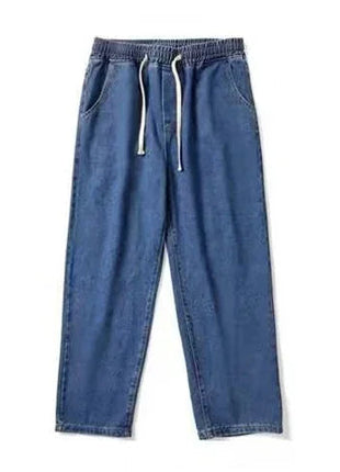 Jeans Men Wide Leg Cargo Pants Streetwear Baggy Men Korean Fashion Loose Straight Male Clothing Y2K Hip Hop Style Male Trousers PlatiNum