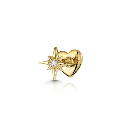 AIDE Heart Round Ball Flat Helix Piercing Earring 925 Sterling Silver Ear Studs Geometric Zircon Exquisite Trinket Studs Aretes PlatiNum