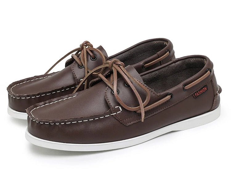 Moda uomo scarpe da barca scarpe da ponte Casual in pelle 2023 mocassini primavera autunno Designer di marca di lusso antiscivolo vendita calda