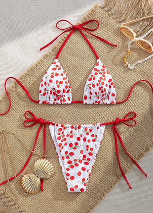 Costume da bagno donna micro bikini sexy 2026 Trend bikini perizoma in due pezzi Set costumi da bagno donna con lacci da spiaggia per costume da bagno donna PlatiNum