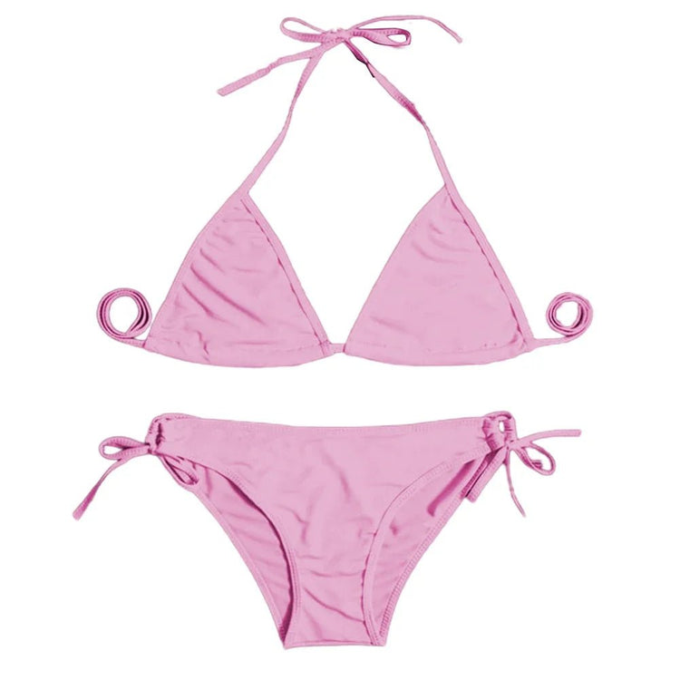 Set bikini perizoma da donna, costume da bagno sexy in stile bandage, costume da bagno brasiliano, accessori estivi per vacanze, spiaggia, piscina platinumshop