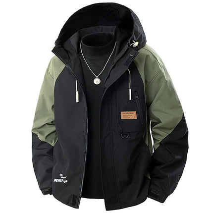 9XL Plus Size Men Jackets Hooded Windbreaker Spring Autumn Loose Casual Jackets for Male Big Size 7XL 8XL Outwear