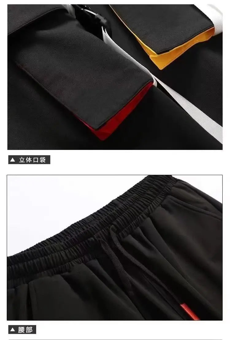 2022 Spring Autumn Men's Sets Print Tracksuit Men 2 Pieces Set Hoodies+Sweatpants Japan Fashion Men Clothing Jogging Sets Men