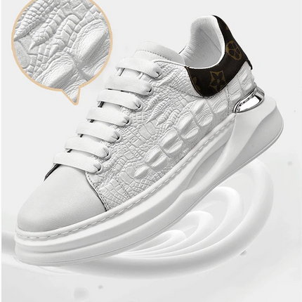 Leather Shoes Men's Skateboard Cricket for Men Sports Running Sneakers Male Luxury Designer Flats Platform