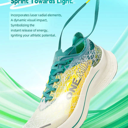 ONEMIX Scarpe da corsa con piastra in carbonio per uomo Assorbimento degli urti Scarpe sportive ultraleggere Rimbalzo Scarpe da ginnastica da maratona per donna all'aperto PlatiNum