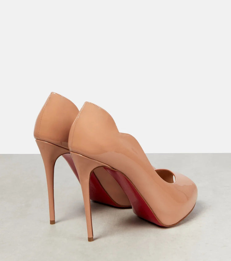 New Women's Open Toed Patent Leather  High Heels Shoes Ladies  Slim High Heels Fishmouth Shoes Sexy Party Shoes PlatiNum