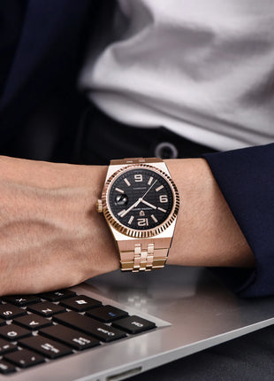 PAGANI DESIGN Orologio automatico di lusso con quadrante rombo 3D per uomo Orologio da polso meccanico da lavoro AR Orologio in cristallo di zaffiro 2025 Nuovo