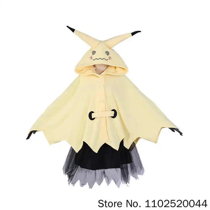 Mimikyu Cosaplay Costume Anime Cartoon Suit Cute Women Pajama Halloween Carnival Party Dress Cloak For Adults Gifts Customized