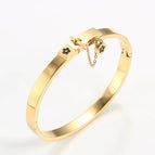 Bracciale rigido in oro