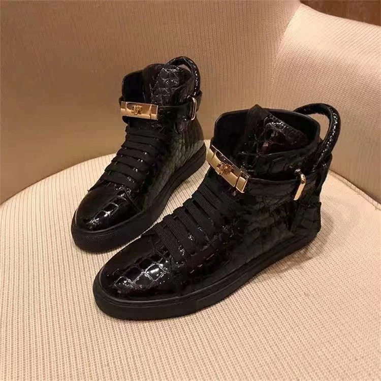Male Genuine Natural Leather Shoes Luxury Brand Comfortable Casual White Designer High Quality Sneakers Gifts For Man Original