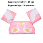 2-6Y Gilet da bagno per bambini Braccio galleggiante Cerchio Swim Trainer Gilet da nuoto per bambini