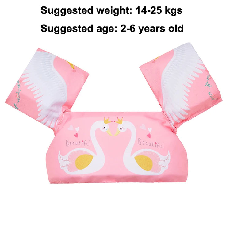 2-6Y Gilet da bagno per bambini Braccio galleggiante Cerchio Swim Trainer Gilet da nuoto per bambini