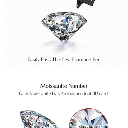 MODIAN 5 Sizes D Color Moissanite Earrings 925 Sterling Silver Sparkling Luxury Stud Earrings For Women Wedding Fine Jewelry PlatiNum