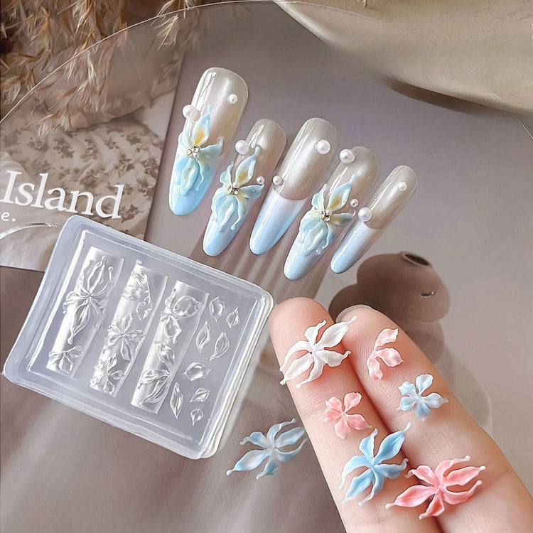 1pc Sweater Line Hat 3D Mold Silicone Nail Art Decorations Ultrathin DIY Templates Mold for Nails Jewelry Crafts