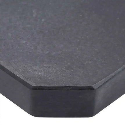 Base de parasol d'extérieur en granit, carrée, stable, au design luxueux