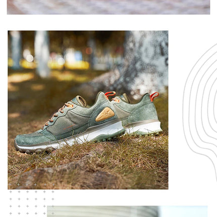 RAX Running Shoes Men&Women Outdoor Sport Shoes Breathable Lightweight Sneakers Air Mesh Upper Anti-slip Natural Rubber Outsole PlatiNum
