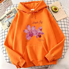 Harajuku Graphic Pullover Flower Design Hooded Sweatshirt Cute Hoody Spring Casual Hoodies Pullover Hooded Daily hoodies