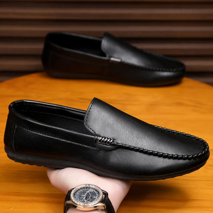 Slip on traspirante in vera pelle da uomo scarpe da guida marchio di lusso italiano uomo mocassini uomo scarpe casual mocassini Chaussure Homme