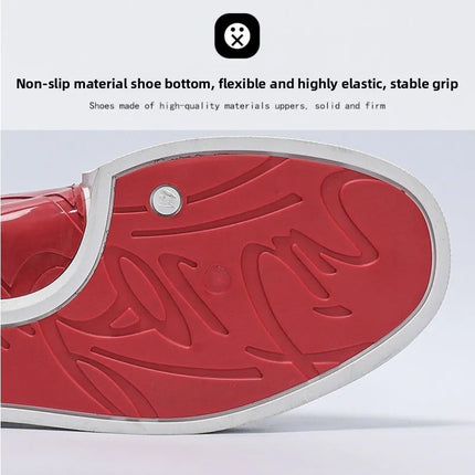 Fashion Men's Sneakers High Quality Leather Casual Shoes Luxury Business Office Shoes Trendy Skateboard Shoes Zapatillas Hombre