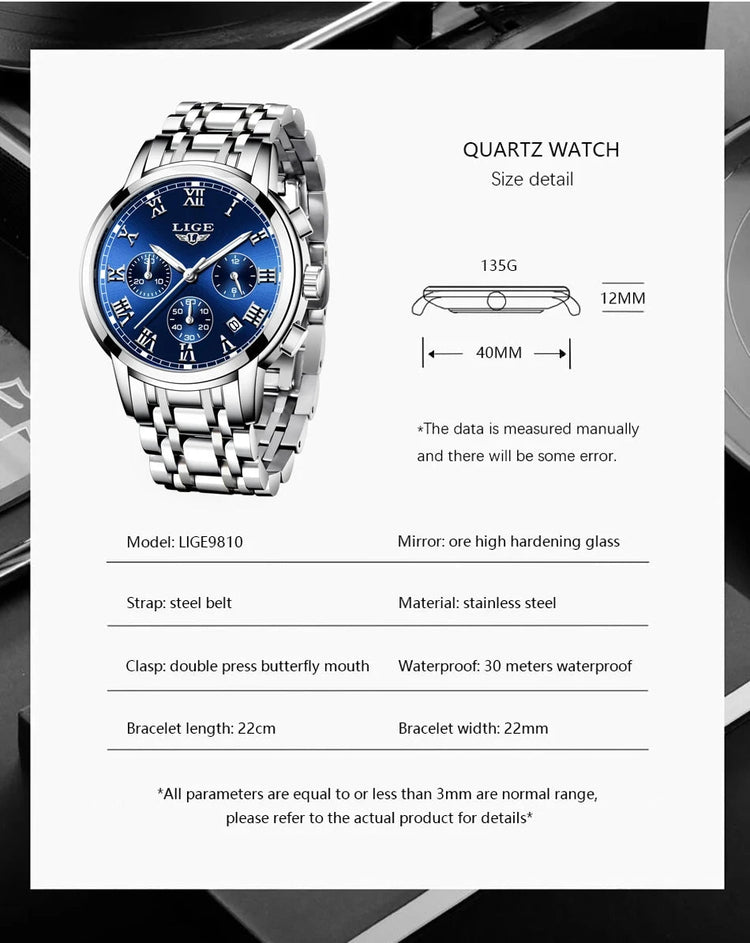 LIGE 2024 nuove donne di moda orologi da donna top brand di lusso creativo bracciale da donna in acciaio orologi orologio impermeabile al quarzo femminile platinumshop