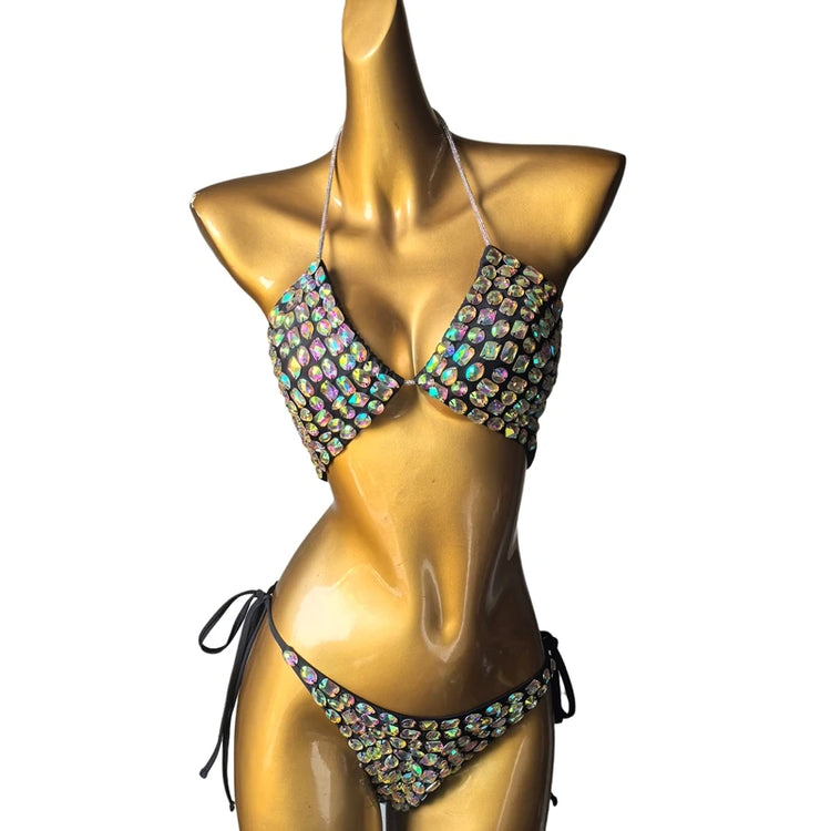 2026 il più nuovo venusvacation diamante bikini barra di cristallo bikini strass moda bar bikini cos